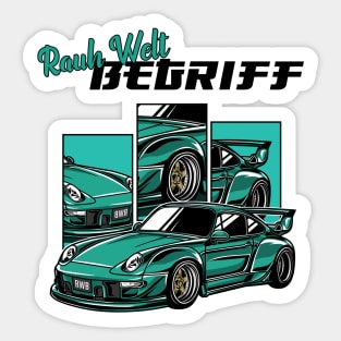 RWB CAR Sticker